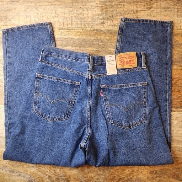 New LEVI'S 550™ RELAXED FIT MEN'S JEANS Sz 34 - Picture 5 of 7
